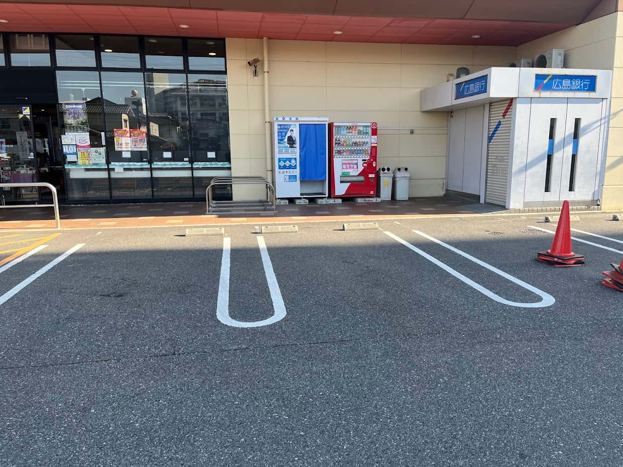 キッチンカーに利用可能な駐車場スペース