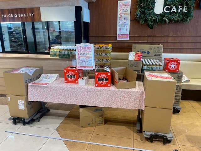 プロモーションに最適な店内スペース