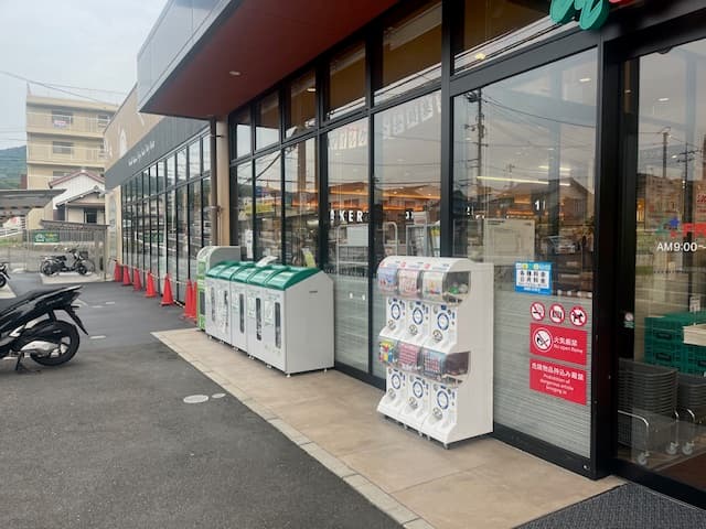 プロモーションイベント可能な店頭軒下スペース