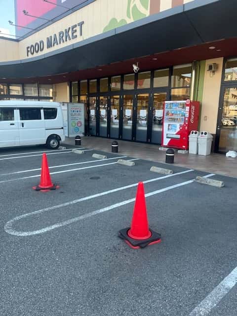 キッチンカーに利用可能な駐車場スペース