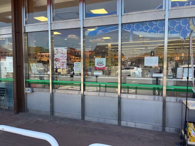 プロモーションイベントに利用可能な軒下スペース