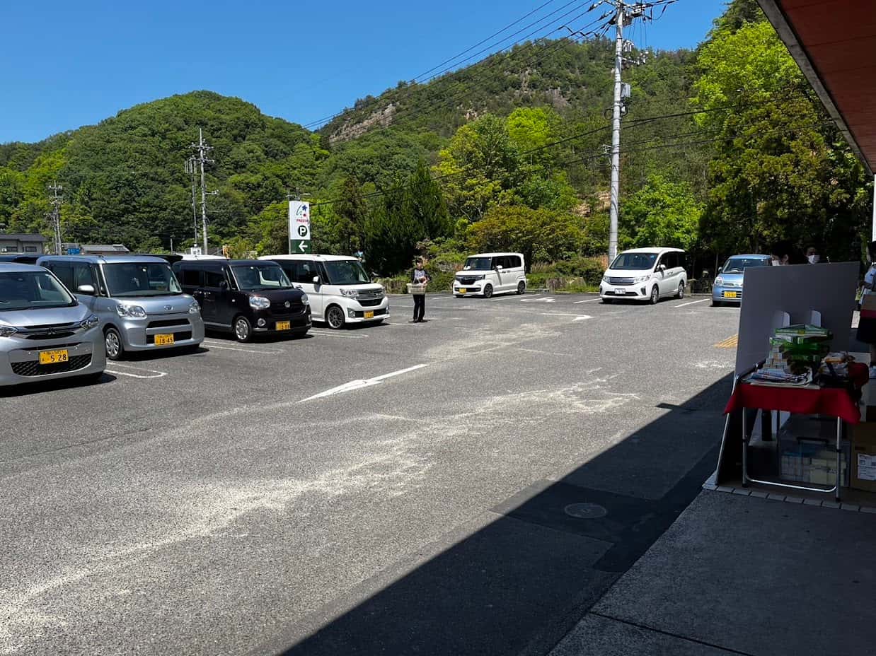 プロモーションイベントに利用可能な駐車場スペース