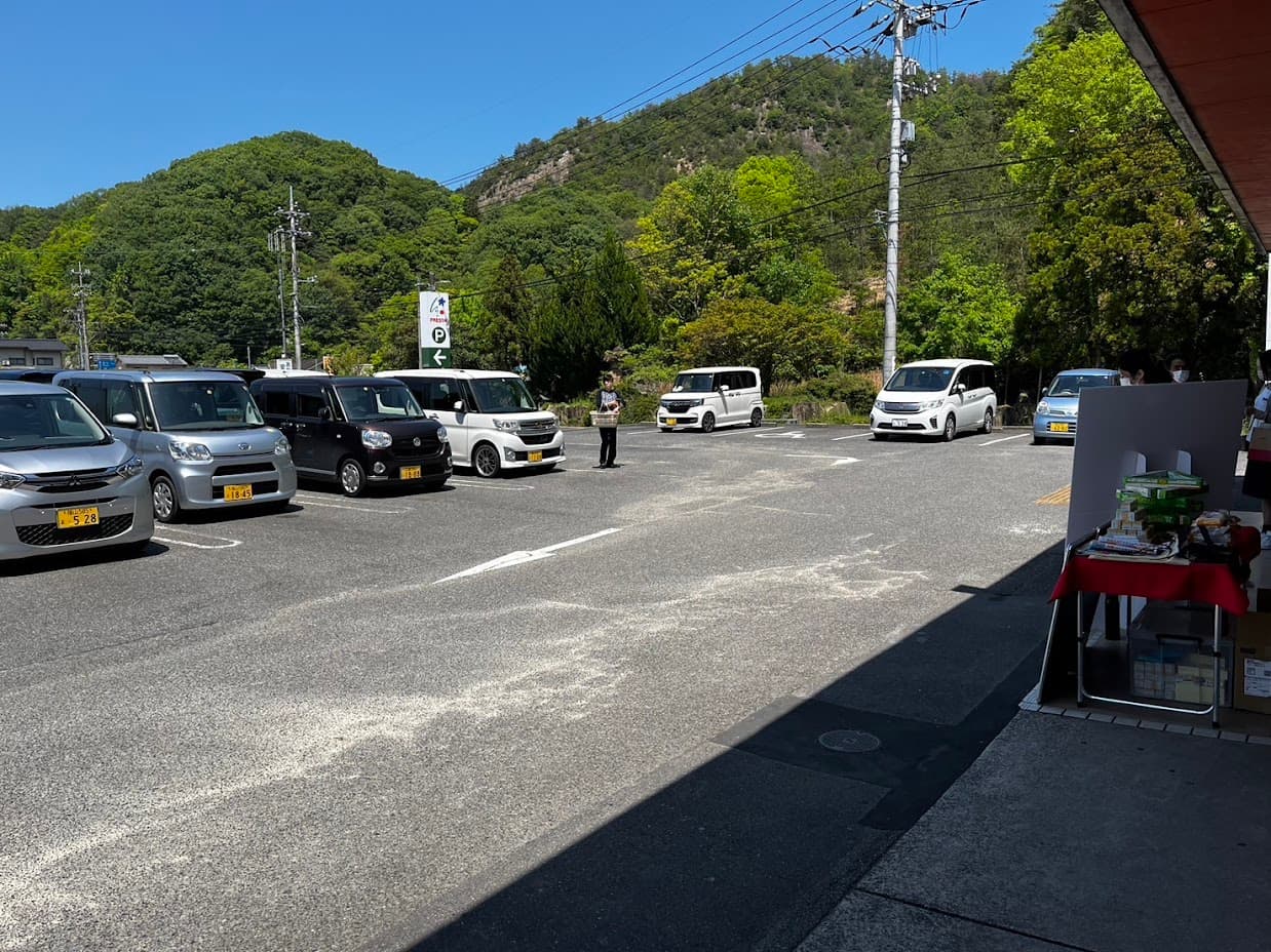 プロモーションイベントに利用可能な駐車場スペース