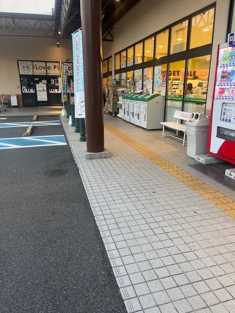 キッチンカーに利用可能な駐車場スペース