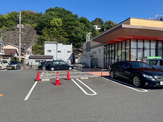 キッチンカーに利用可能な駐車場スペース