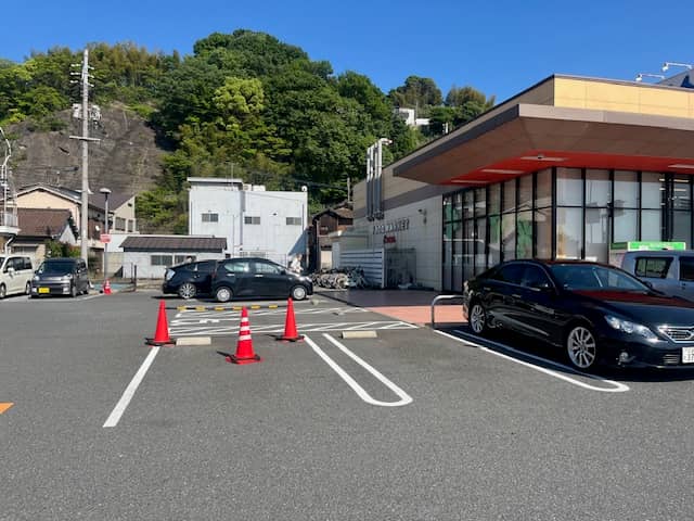 キッチンカーに利用可能な駐車場スペース