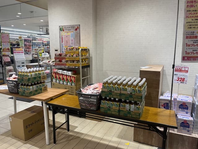 プロモーションに最適な店内スペース