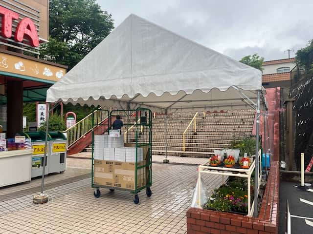 プロモーションイベントに利用可能な店頭スペース