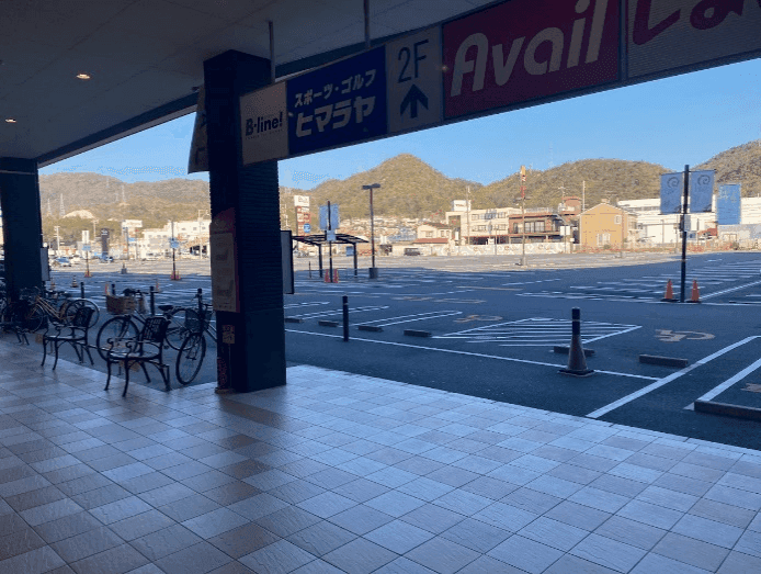 プロモーションに最適な半屋外スペース1